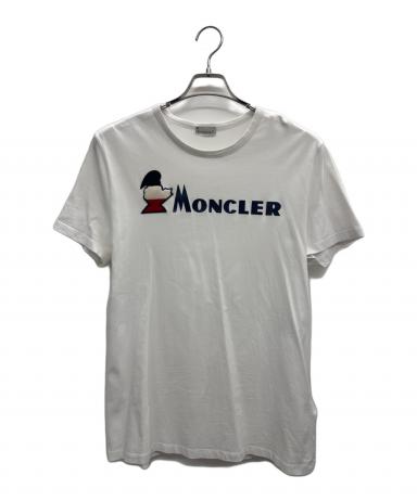 【MONCLER/モンクレール】 MAGLIA T-SHIRT 長袖Ｔシャツ コットン100％ ブラック/ホワイト メンズ【中古】【真子質店】【GD】【IMoD】 MONCLER/モンクレール】 MAGLIA T-SHIRT 長袖Tシャツ コットン100