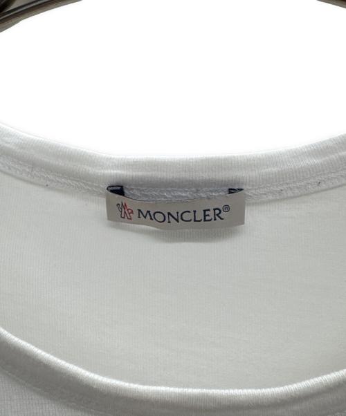 MONCLER（モンクレール）MONCLER (モンクレール) MAGLIA T-SHIRT ホワイト サイズ:XLの古着・服飾アイテム