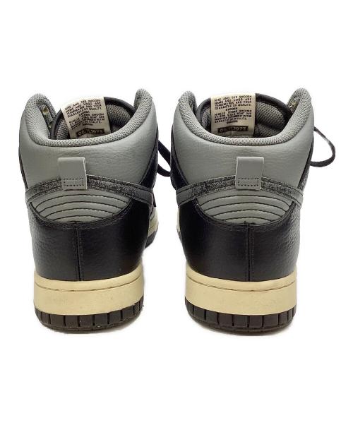 NIKE（ナイキ）NIKE (ナイキ) ダンク ハイ 50 イヤーズ オブ ヒップホップ ブラック×グレー サイズ:27.5の古着・服飾アイテム