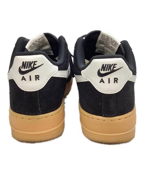 NIKE（ナイキ）NIKE (ナイキ) エアフォース1 ロー ブラック スウェード ガム ブラック サイズ:27.5の古着・服飾アイテム