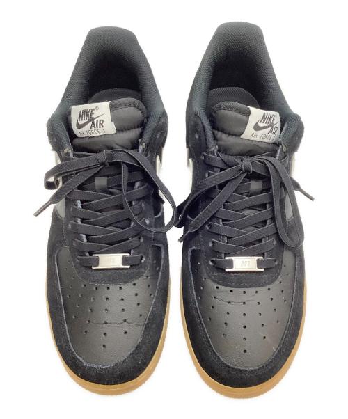 NIKE（ナイキ）NIKE (ナイキ) エアフォース1 ロー ブラック スウェード ガム ブラック サイズ:27.5の古着・服飾アイテム