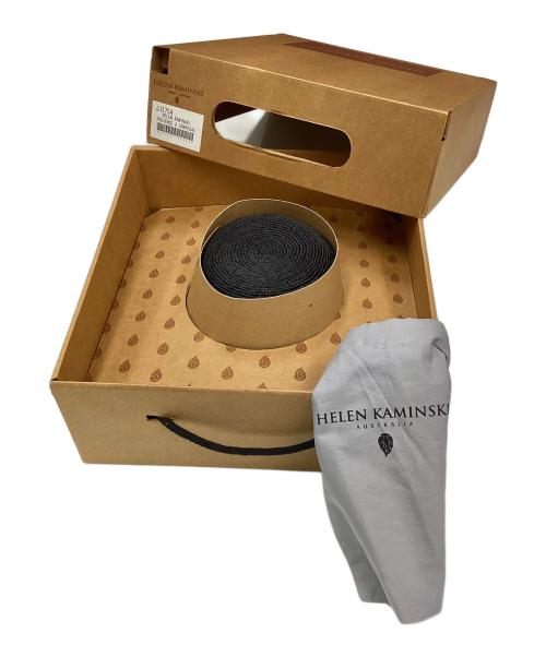 HELEN KAMINSKI（ヘレンカミンスキー）HELEN KAMINSKI (ヘレンカミンスキー) Provence 8（プロヴァンス エイト） ブラックの古着・服飾アイテム