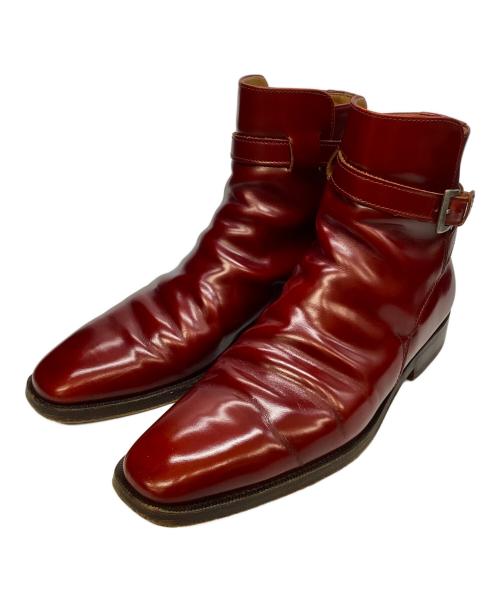 SILVANO MAZZA（シルバノ マッツァ）SILVANO MAZZA (シルバノ マッツァ) ジョッパーブーツ ワインレッド サイズ:７の古着・服飾アイテム