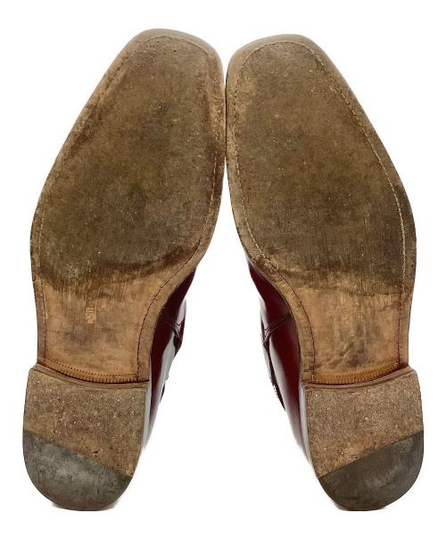 SILVANO MAZZA（シルバノ マッツァ）SILVANO MAZZA (シルバノ マッツァ) ジョッパーブーツ ワインレッド サイズ:７の古着・服飾アイテム