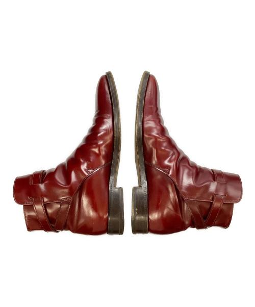 SILVANO MAZZA（シルバノ マッツァ）SILVANO MAZZA (シルバノ マッツァ) ジョッパーブーツ ワインレッド サイズ:７の古着・服飾アイテム