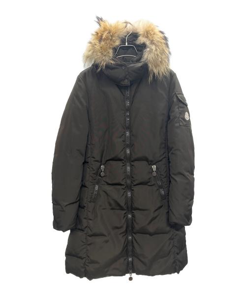 MONCLER（モンクレール）MONCLER (モンクレール) ダウンコート ブラウン サイズ:1の古着・服飾アイテム