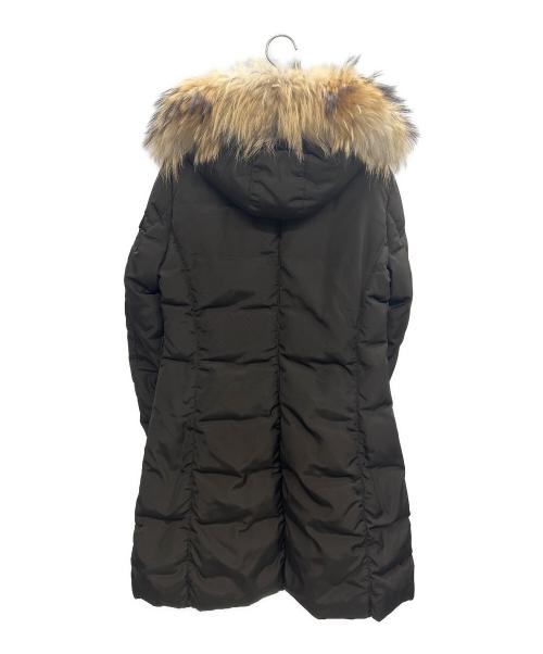 MONCLER（モンクレール）MONCLER (モンクレール) ダウンコート ブラウン サイズ:1の古着・服飾アイテム