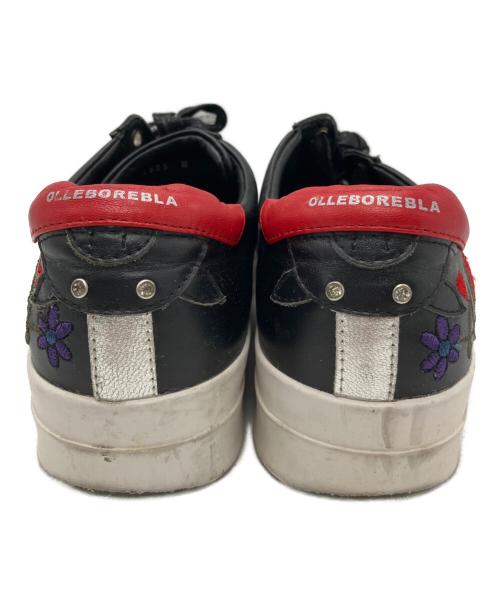 OLLEBOREBLA（アルベロベロ）OLLEBOREBLA (アルベロベロ) OLLEBOREBLA　ローカットスニーカー ブラック サイズ:Mの古着・服飾アイテム