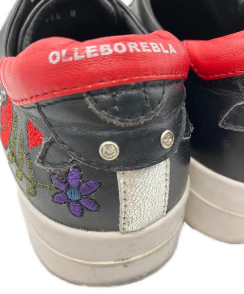 OLLEBOREBLA（アルベロベロ）OLLEBOREBLA (アルベロベロ) OLLEBOREBLA　ローカットスニーカー ブラック サイズ:Mの古着・服飾アイテム
