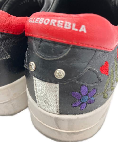 OLLEBOREBLA（アルベロベロ）OLLEBOREBLA (アルベロベロ) OLLEBOREBLA　ローカットスニーカー ブラック サイズ:Mの古着・服飾アイテム