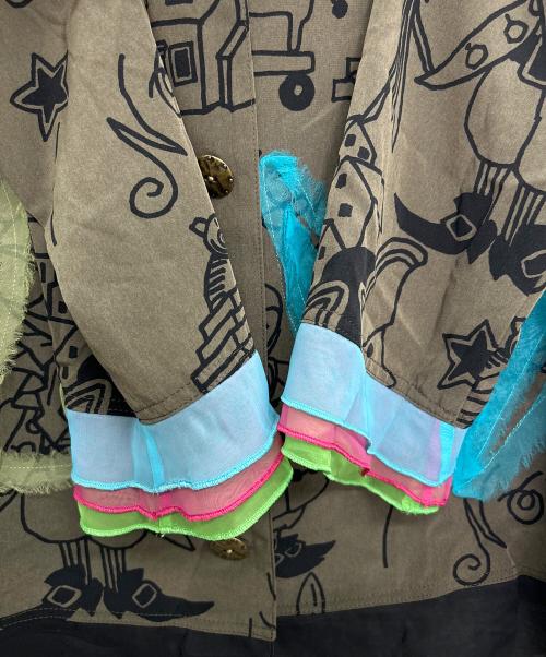 OLLEBOREBLA（アルベロベロ）OLLEBOREBLA (アルベロベロ) 長袖シャツ グレー サイズ:Mの古着・服飾アイテム