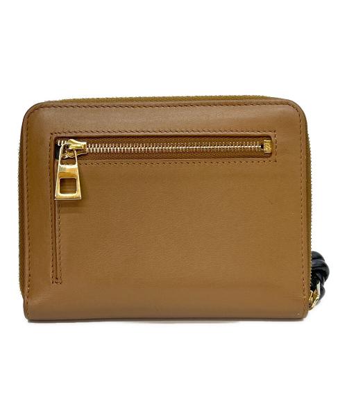 LOEWE（ロエベ）LOEWE (ロエベ) ジップアラウンドウォレット ブラウンの古着・服飾アイテム