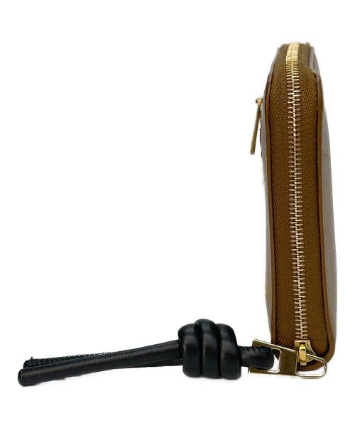 LOEWE（ロエベ）LOEWE (ロエベ) ジップアラウンドウォレット ブラウンの古着・服飾アイテム