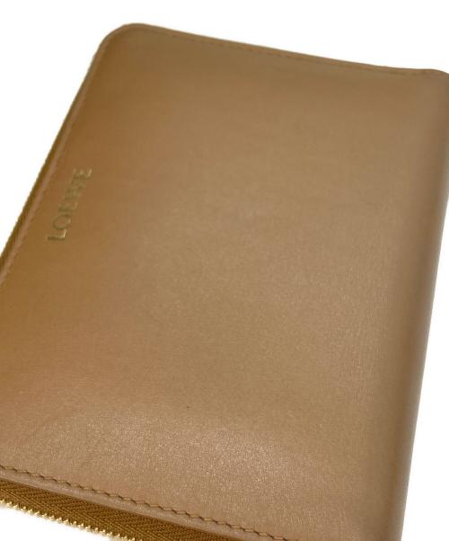 LOEWE（ロエベ）LOEWE (ロエベ) ジップアラウンドウォレット ブラウンの古着・服飾アイテム