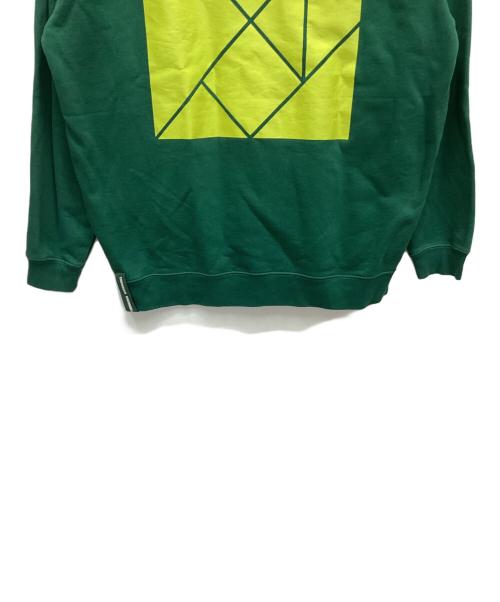 tangram（タングラム）tangram (タングラム) スウェット グリーン サイズ:Lの古着・服飾アイテム