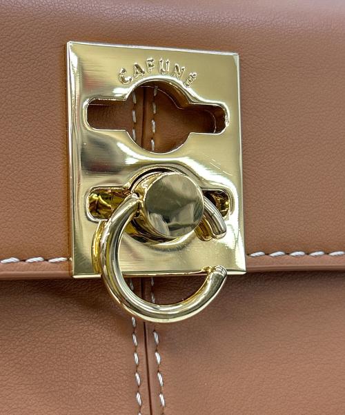 CAFUNE（カフネ）CAFUNE (カフネ) スタンスウォレット ブラウンの古着・服飾アイテム