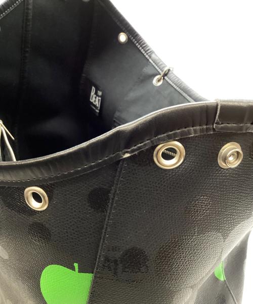 COMME des GARCONS（コムデギャルソン）COMME des GARCONS (コムデギャルソン) THE BEATLES (ビートルズ) Boat Bag ブラック×グリーンの古着・服飾アイテム