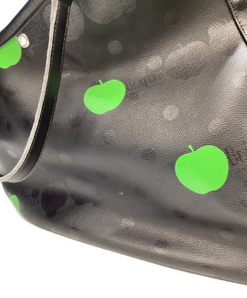 COMME des GARCONS（コムデギャルソン）COMME des GARCONS (コムデギャルソン) THE BEATLES (ビートルズ) Boat Bag ブラック×グリーンの古着・服飾アイテム