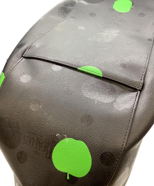 COMME des GARCONS（コムデギャルソン）COMME des GARCONS (コムデギャルソン) THE BEATLES (ビートルズ) Boat Bag ブラック×グリーンの古着・服飾アイテム