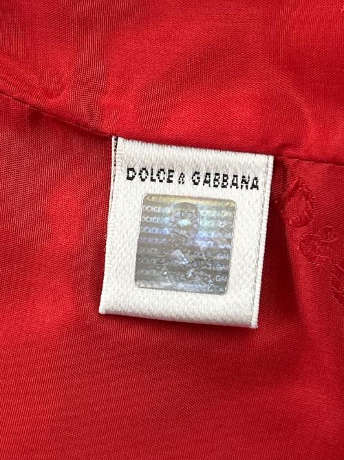 DOLCE & GABBANA（ドルチェ＆ガッバーナ）DOLCE & GABBANA (ドルチェ＆ガッバーナ) セットアップ レッド サイズ:26/40の古着・服飾アイテム