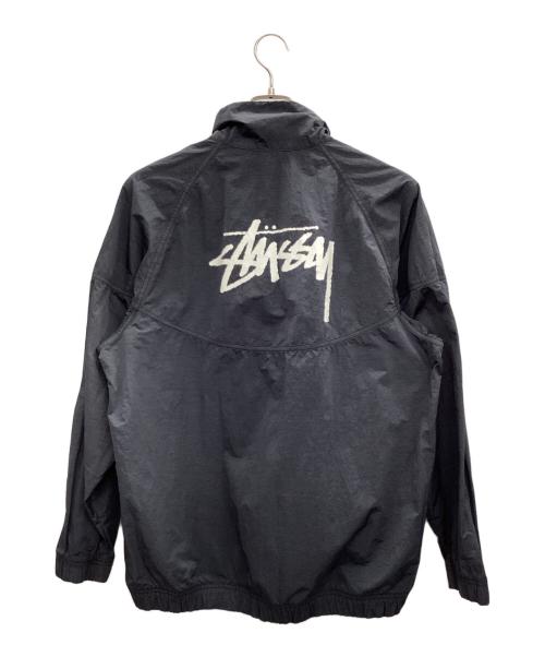 NIKE（ナイキ）NIKE (ナイキ) stussy (ステューシー) ナイロンジャケット ブラック サイズ:Sの古着・服飾アイテム