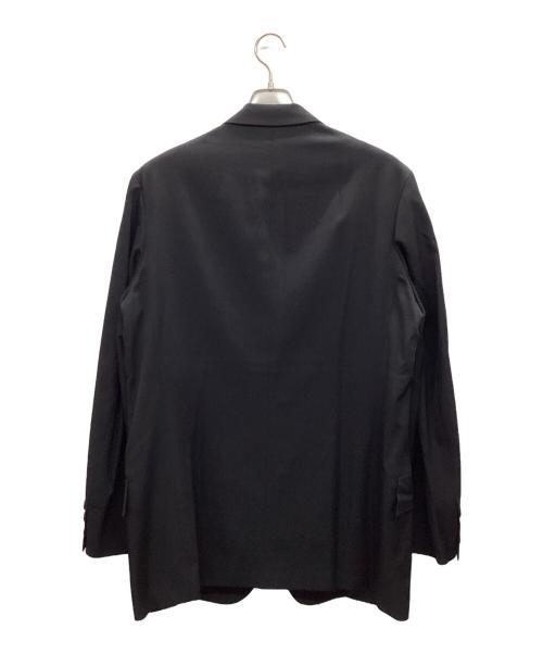 Yohji Yamamoto pour homme（ヨウジヤマモト プールオム）Yohji Yamamoto pour homme (ヨウジヤマモト プールオム) テーラードジャケット ブラック サイズ:4の古着・服飾アイテム