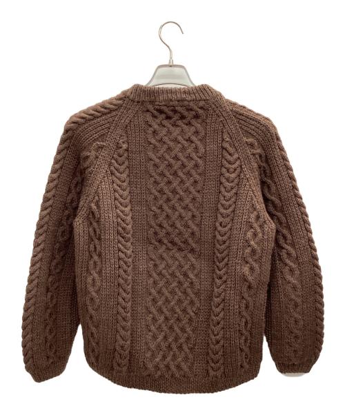 INVERALLAN（インバーアラン）INVERALLAN (インバーアラン) アランニットセーター ブラウン サイズ:不明の古着・服飾アイテム