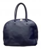 AWWアウ）の古着「サボテンヴィーガンレザー ウィークエンドボストンバッグ 30L」｜ネイビー