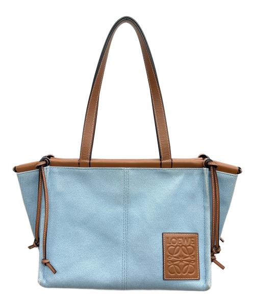 LOEWE（ロエベ）LOEWE (ロエベ) トートバッグ スカイブルーの古着・服飾アイテム