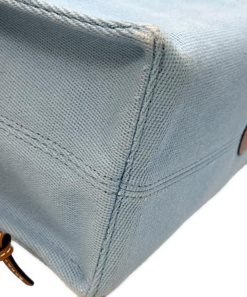 LOEWE（ロエベ）LOEWE (ロエベ) トートバッグ スカイブルーの古着・服飾アイテム