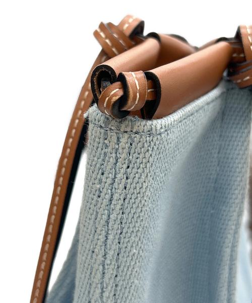 LOEWE（ロエベ）LOEWE (ロエベ) トートバッグ スカイブルーの古着・服飾アイテム