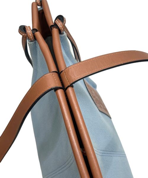 LOEWE（ロエベ）LOEWE (ロエベ) トートバッグ スカイブルーの古着・服飾アイテム