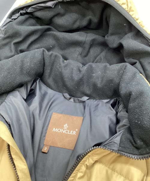 MONCLER（モンクレール）MONCLER (モンクレール) ダウンジャケット ベージュ サイズ:2の古着・服飾アイテム