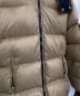 中古・古着 MONCLER (モンクレール) ダウンジャケット ベージュ サイズ:2：28000円