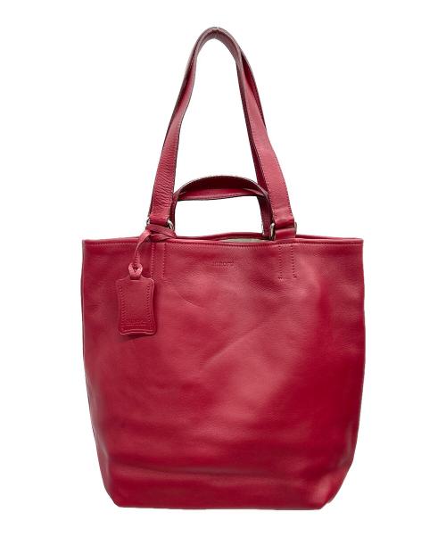 HIROFU（ヒロフ）HIROFU (ヒロフ) ハンドバッグ レッドの古着・服飾アイテム