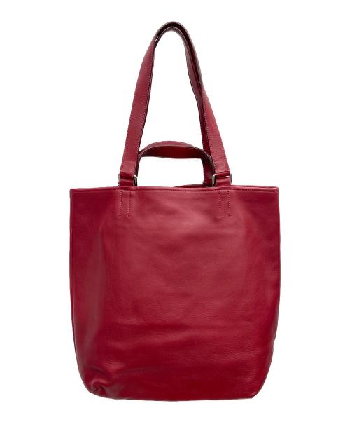 HIROFU（ヒロフ）HIROFU (ヒロフ) ハンドバッグ レッドの古着・服飾アイテム
