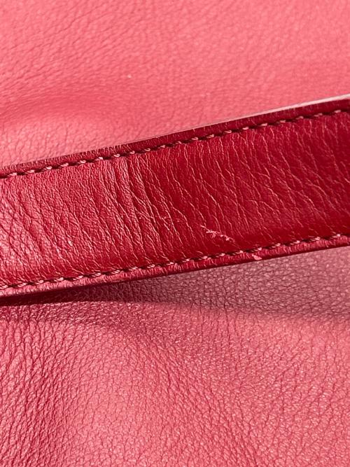 HIROFU（ヒロフ）HIROFU (ヒロフ) ハンドバッグ レッドの古着・服飾アイテム