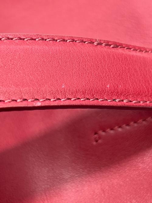 HIROFU（ヒロフ）HIROFU (ヒロフ) ハンドバッグ レッドの古着・服飾アイテム