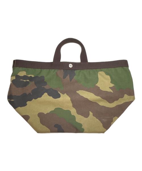 Herve Chapelier（エルベシャプリエ）Herve Chapelier (エルベシャプリエ) 舟形トートバッグ グリーン サイズ:Lの古着・服飾アイテム