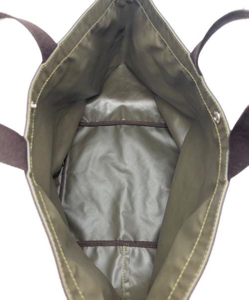 Herve Chapelier（エルベシャプリエ）Herve Chapelier (エルベシャプリエ) 舟形トートバッグ グリーン サイズ:Lの古着・服飾アイテム