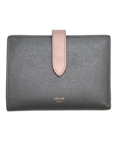 中古・古着通販】CELINE (セリーヌ) ミディアムストラップウォレット