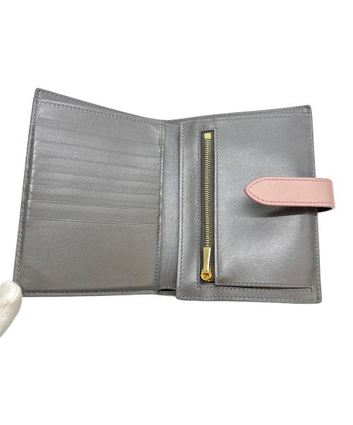 CELINE（セリーヌ）CELINE (セリーヌ) ミディアムストラップウォレット グレーの古着・服飾アイテム