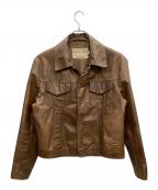 SCHOTT BROS.ショット）の古着「レザージャケット 70s~80’s」｜ブラウン