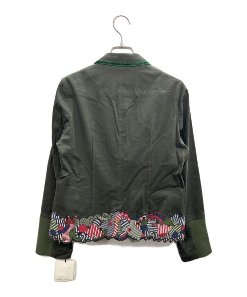 OLLEBOREBLA（アルベロベロ）OLLEBOREBLA (アルベロベロ) テーラードジャケット グレー サイズ:M 未使用品の古着・服飾アイテム