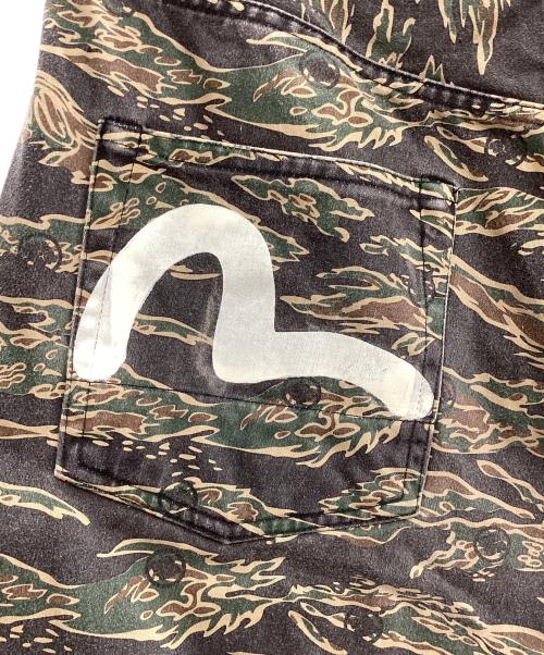 EVISU（エヴィス）EVISU (エヴィス) カモメペイントハーフショートパンツ サイズ:34の古着・服飾アイテム