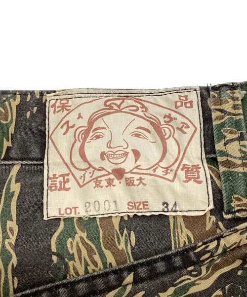 EVISU（エヴィス）EVISU (エヴィス) カモメペイントハーフショートパンツ サイズ:34の古着・服飾アイテム