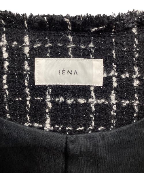 IENA（イエナ）IENA (イエナ) ツイードジレ ブラック サイズ:FREEの古着・服飾アイテム