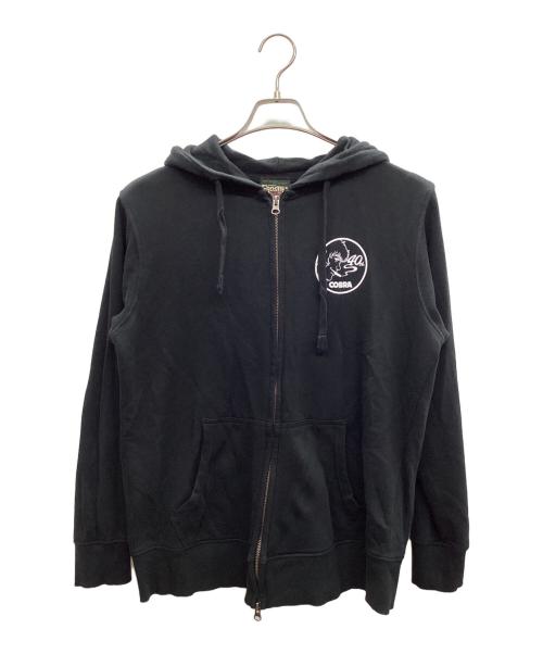 EROSTiCA（エロスティカ）EROSTiCA (エロスティカ) ジップパーカー ブラック サイズ:Lの古着・服飾アイテム