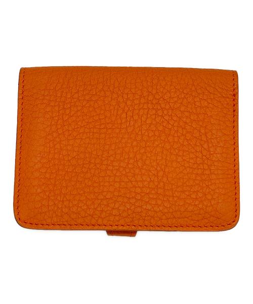 HERMES（エルメス）HERMES (エルメス) カードケース オレンジの古着・服飾アイテム