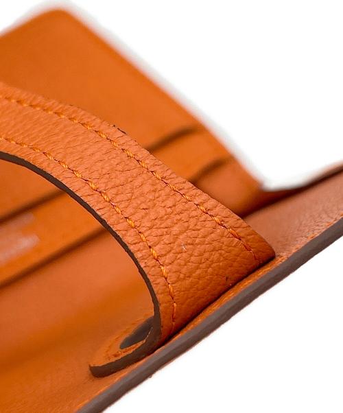 HERMES（エルメス）HERMES (エルメス) カードケース オレンジの古着・服飾アイテム